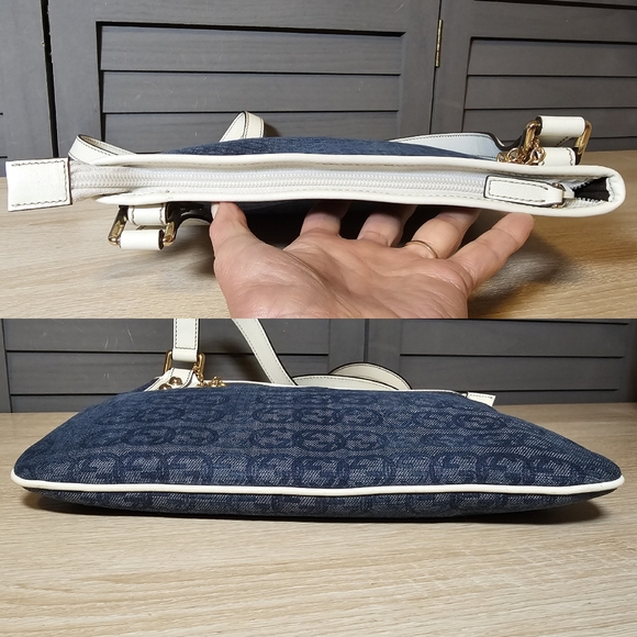 Authentic GUCCI Monogram GG Denim Crossbody ๐ - Picture 4 of 13